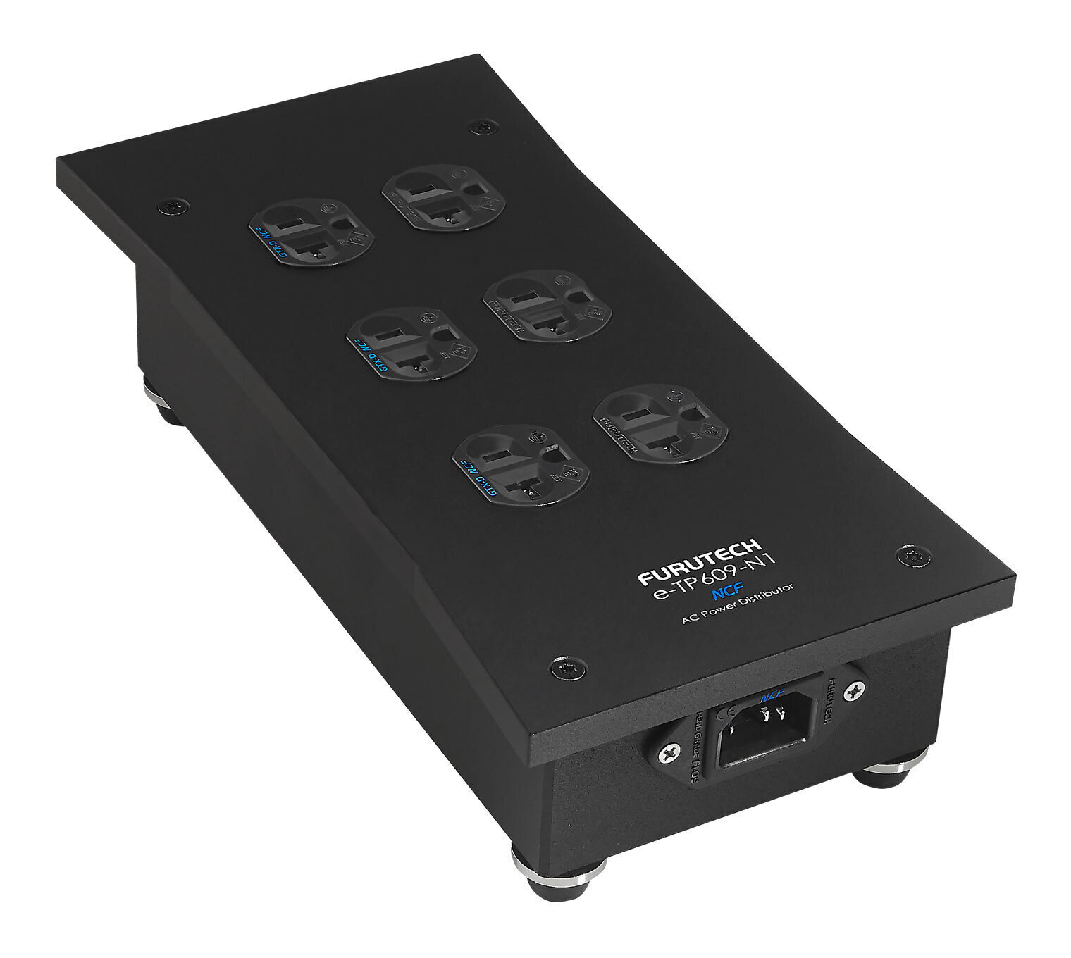【送料込】FURUTECH e-TP609 NCF-N1 リファレンスグレード デュアルセクション・パワーディストリビューター 電源タップ