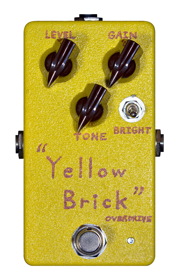 【送料込】KAMINARI Yellow Brick Overdrive カミナリ 神鳴 ツイード フェンダー サウンド オーバードライブ K-EP-YB1【ポイント5倍】