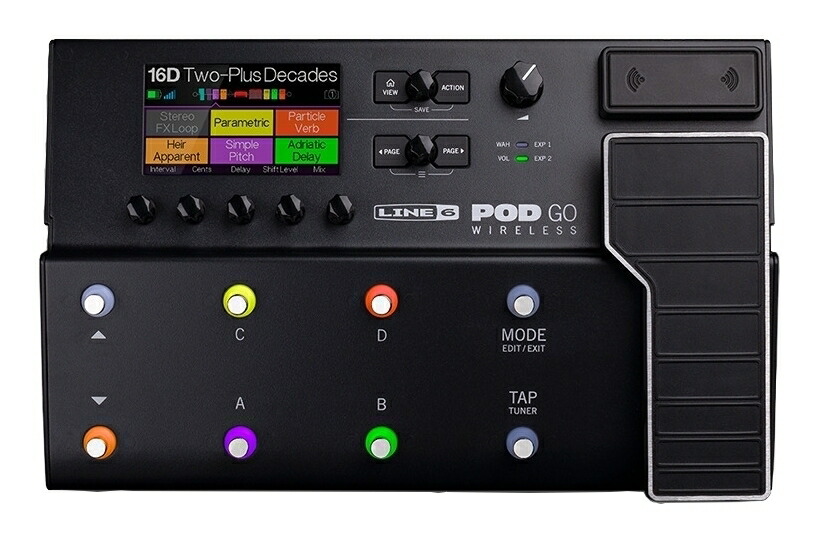 【送料込】LINE6 ラインシックス POD GO ギター・プロセッサー マルチエフェクター