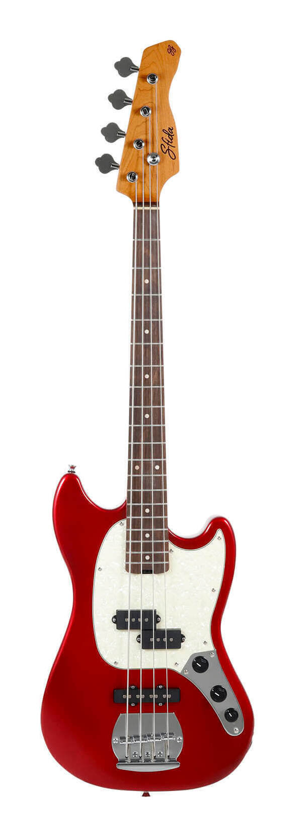 【送料込】Sfida SJB-450 RD ショートスケール ベース スフィーダ/ギグバッグ付｜愛曲楽器