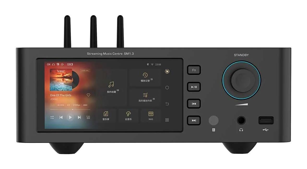 【貨物輸送込】SHANLING SM1.3 Black 網状組織 ストリーミングデバイス デジタル オーディオ 電気蓄音機