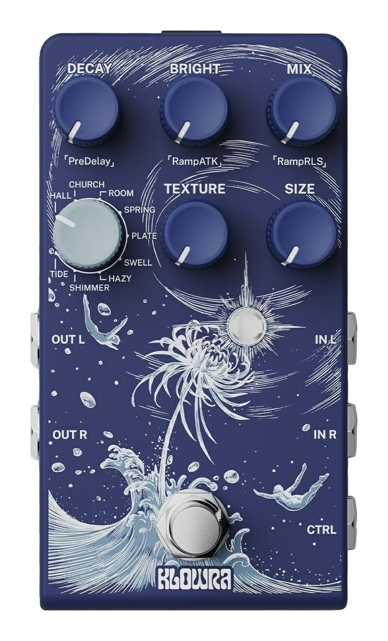 【送料込】KLOWRA KBS-01 / Limbo Reverb クロウラ ステレオ リバーブ 13,651円