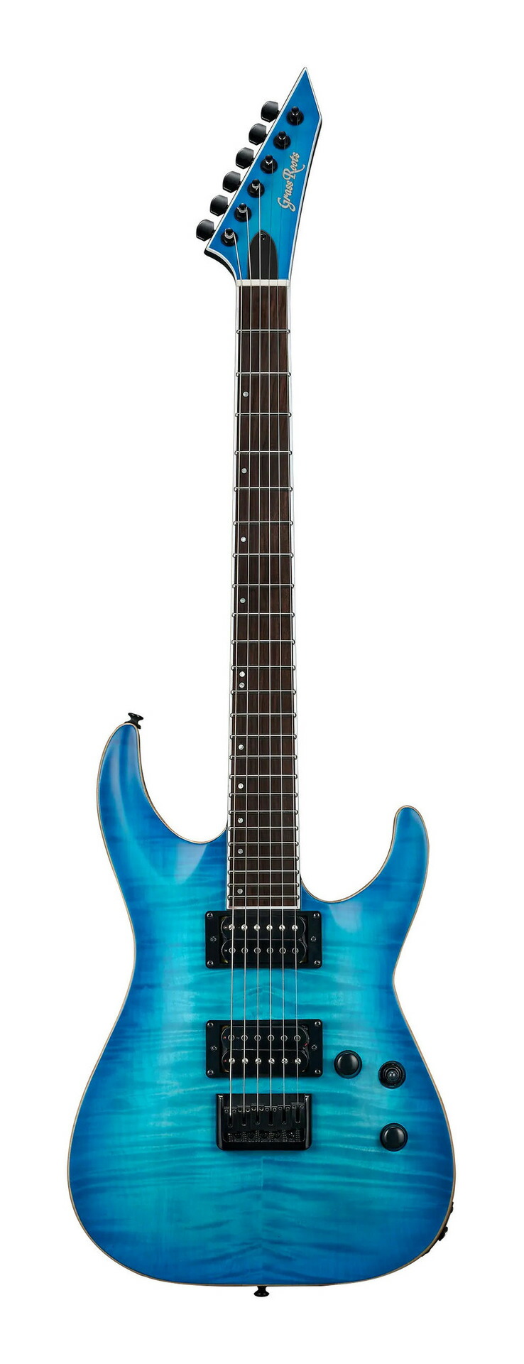 【送料込】GrassRoots G-HORIZON-FX See Thru Blue Sunburst Satin エレキギター【ポイント5倍】