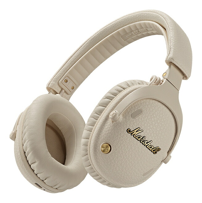 【送料込】Marshall Monitor III A.N.C. Cream マーシャル アクティブ ノイズキャンセリング オーバーイヤー ヘッドホン クリーム/国内正規品【ポイント10倍】｜愛曲楽器