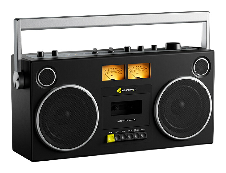 【貨物輸送込】We Are Rewind GB-001 テープ電気蓄音機/リコーダー積み上げる Bluetooth 金棒引き
