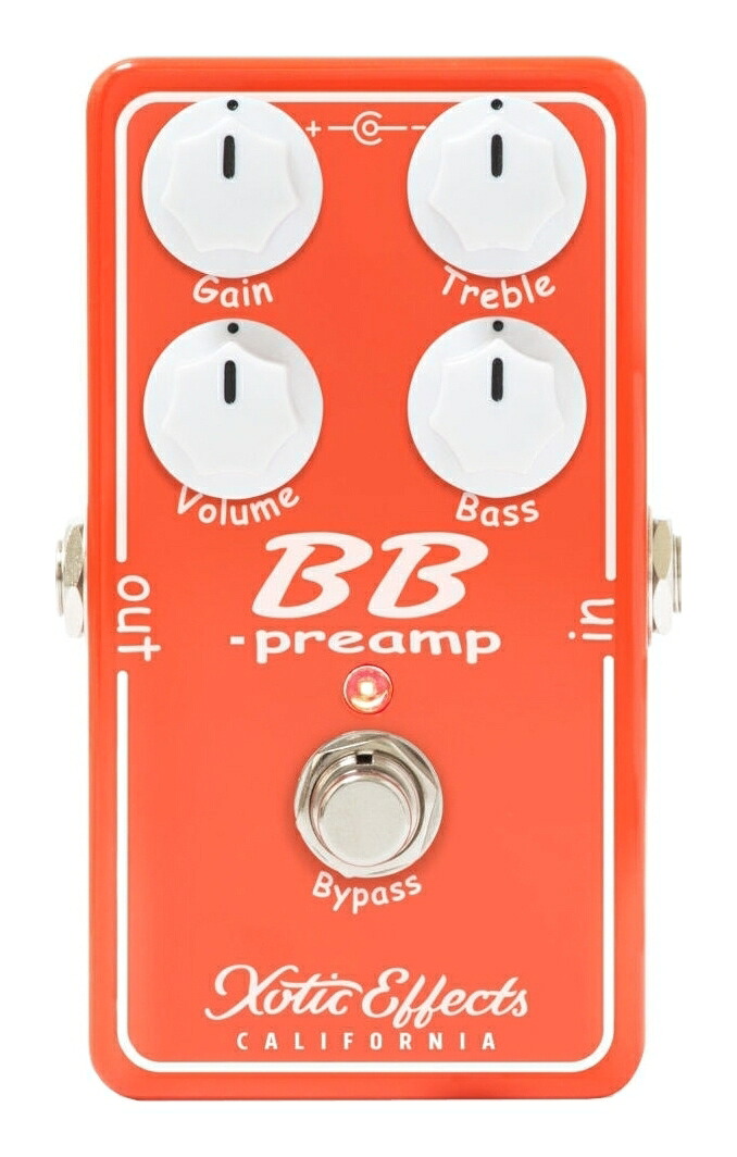 【送料込】XOTIC BB Preamp V1.5 プリアンプ ブースター オーバードライブ/国内正規品|愛曲楽器