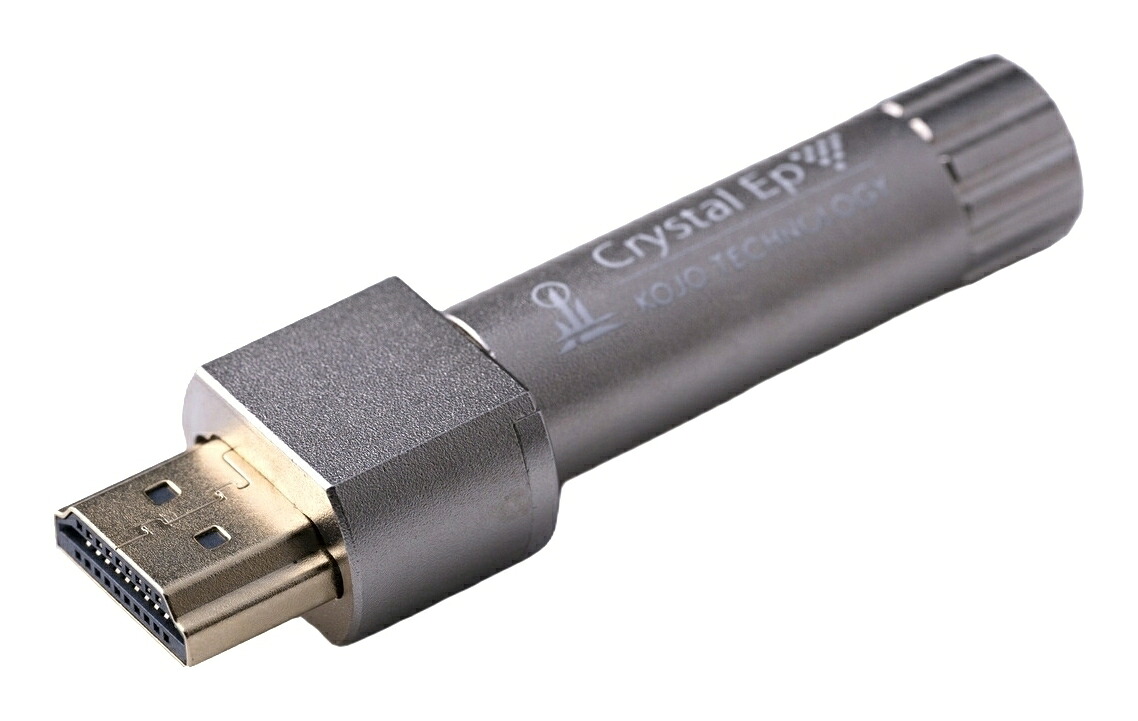 【送料込】KOJO TECHNOLOGY Crystal EpHA / HDMI-typeA プラグ プラグ型 仮想アース｜愛曲楽器