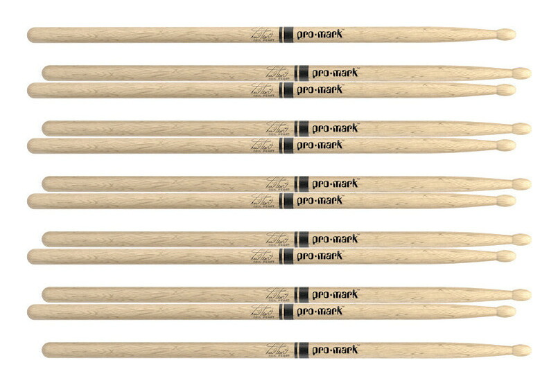 【送料込】【6ペア】ProMark プロマーク PW747W 日本産 白樫オーク Neil Peart(ニールパート) ウッドチップ ドラムスティック【ポイント5倍】｜愛曲楽器