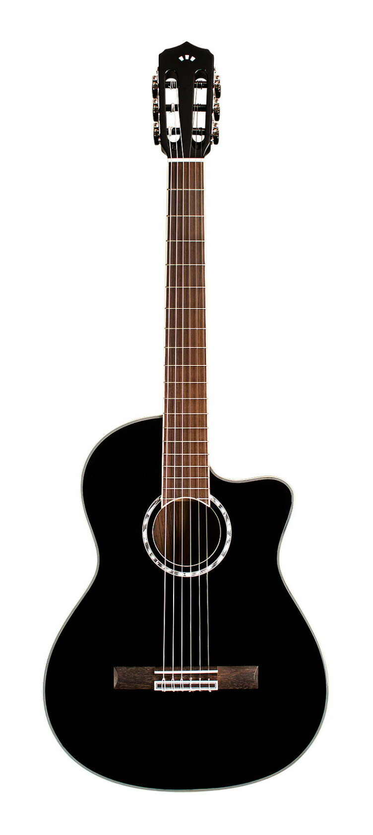 【送料込】Cordoba FUSION 5 JET BLACK コルドバ エレクトリック クラシックギター エレガット｜愛曲楽器