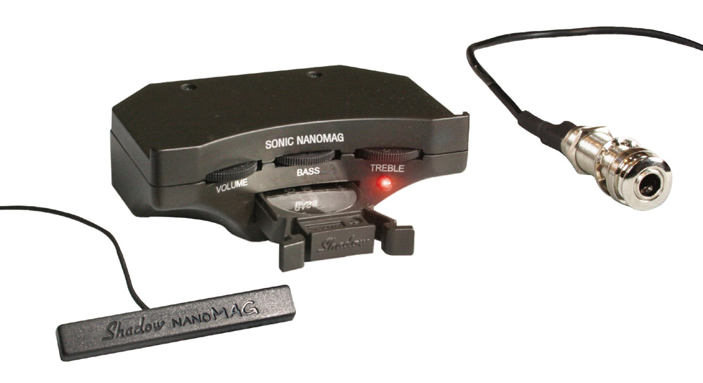 【送料込】Shadow シャドウ Sonic Nanomag Soundhole Fitted Preamps /サウンドホール・フィッテッド・プリアンプ【ポイント2倍】｜愛曲楽器