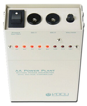 【送料込】VOCU ヴォーキュ AA Power Plant Battery Power Distributer with Voltage Controller｜愛曲楽器