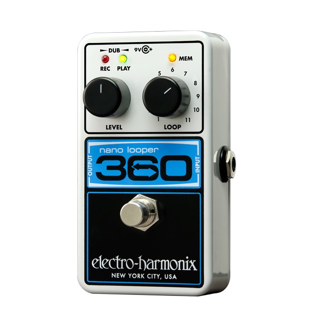 【ポイント5倍】【送料込】【国内正規品】electro-harmonix エレクトロハーモニックス Nano Looper 360 ペダル ルーパー