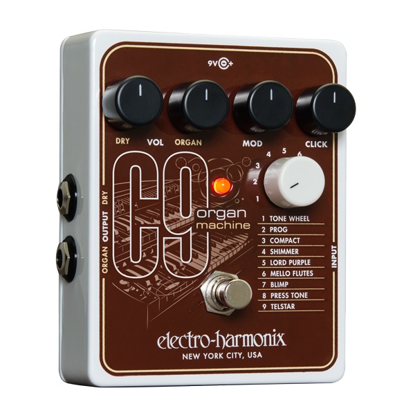 【ポイント5倍】【送料込】【国内正規品】electro-harmonix エレクトロハーモニックス C9 Organ Machine オルガン シミュレーション ペダル