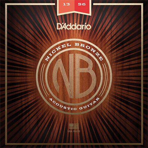 D'Addario ダダリオ ニッケルブロンズ NB1356 D'Addario ダダリオ ニッケルブロンズ