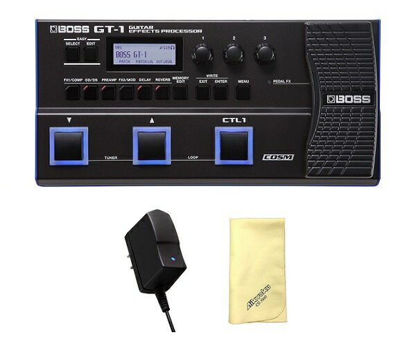 楽天市場】BOSS GT-1(純正ACアダプター/PSA-100S2付) 軽くてコンパクト