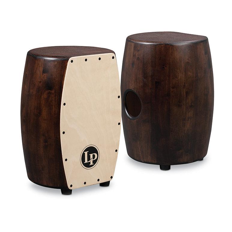 【送料込】LP M1405MN カホン Matador Stave Quinto Cajon Mahogany Stain with Natural Front