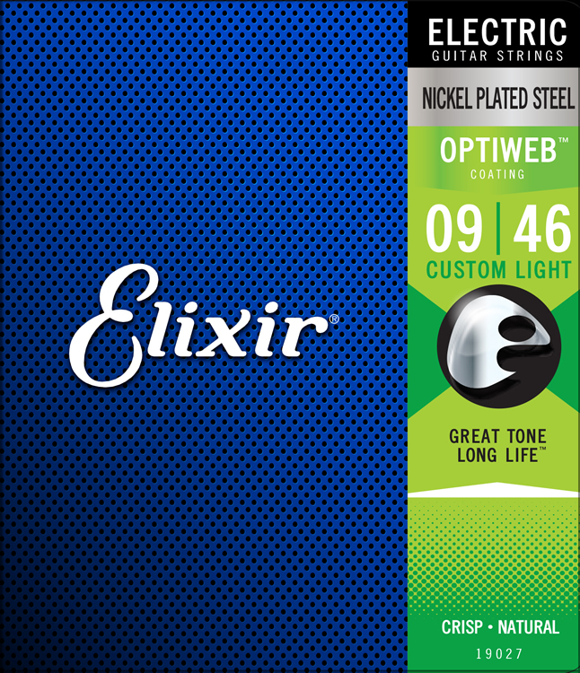 Elixir エリクサー 19027 [09-46] OPTIWEB Custom Light エレキギター弦