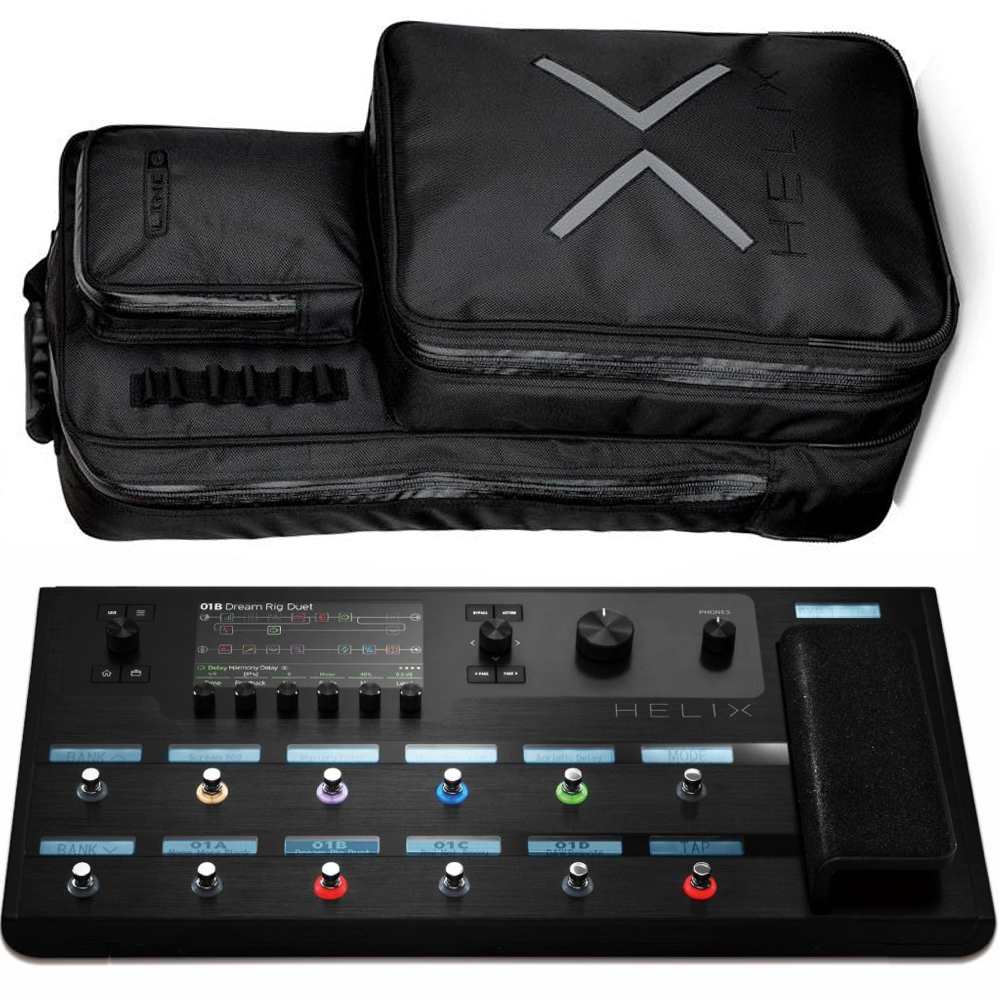 【送料込】【純正キャリングバッグ付】LINE6 ラインシックス HELIX プロスペック・ギタープロセッサー