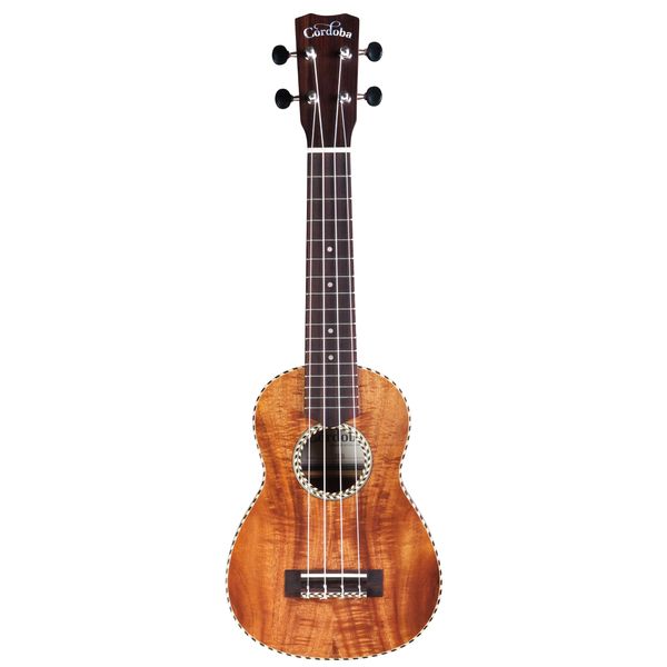 Cordoba 25S ソプラノ ウクレレ アカシア コア 単板トップ