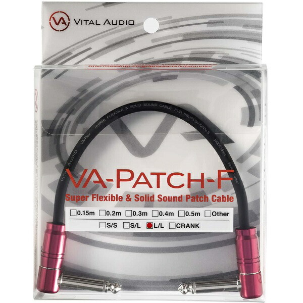 市場 メール便 バイタルオーディオ 代引不可 VA-Patch-F-0.5m AUDIO VITAL 送料無料