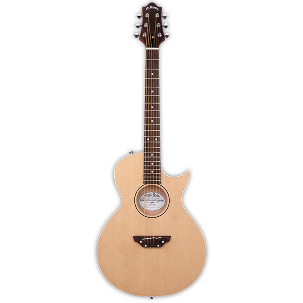 【送料込】GrassRoots G-AC/S Natural Satin エレキ感覚 エレアコ ピックアップ搭載【ポイント5倍】