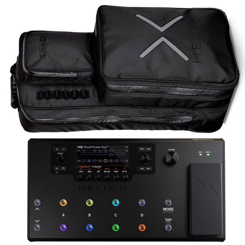 楽天市場】LINE6 HELIX LT + BACKPACK ギタープロセッサー マルチ