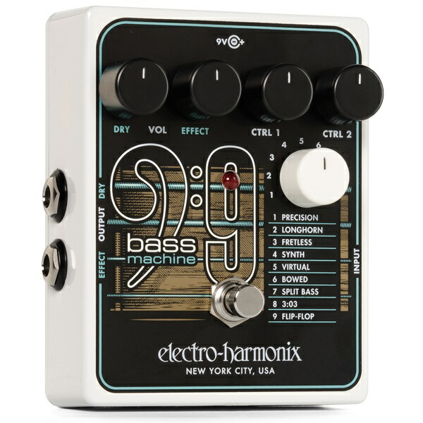 【ポイント5倍】【送料込】ELECTRO HARMONIX BASS 9 Bass Machine ギター用 ベースマシン / オクターバー