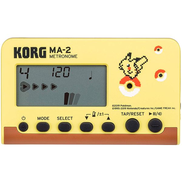 楽天市場 メール便 送料無料 代引不可 限定モデル Korg コルグ Ma 2 Pk ピカチュウ ポケモン モデル メトロノーム Smtb Tk 愛曲楽器