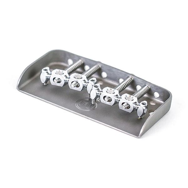 【送料込】MASTERY BRIDGE マスタリーブリッジ M7.2 TELECASTER/STRATOCASTER タイプ用ブリッジ 硬質クロムメッキ加工 トップロード用穴付【ポイント5倍】