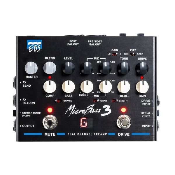 【送料込】EBS MicroBass 3 アウトボード・プリアンプ