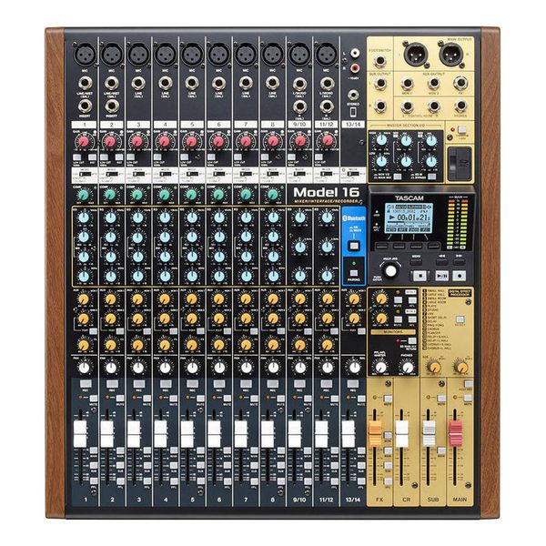 楽天市場】TASCAM Model 12(12トラックレコ—ディンミキサー・USB