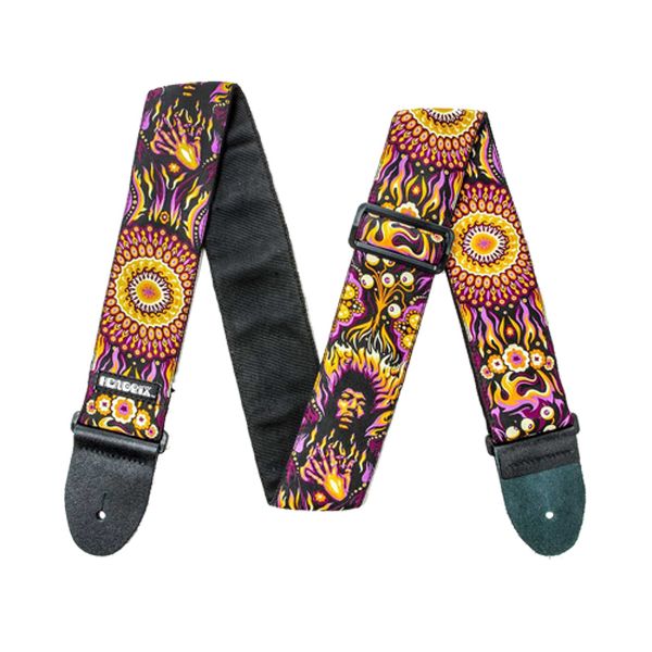 【メール便・送料無料・代引不可】DUNLOP JH11 Mandala AUTHENTIC JIMI HENDRIX STRAP ジミヘン ストラップ