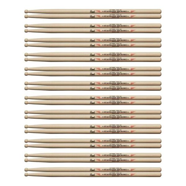 珍しい 12ペア Pearl パール Sth 106 ヒッコリー ドラム スティック 15 X 405mm Smtb Tk W 全日本送料無料 Hughsroomlive Com