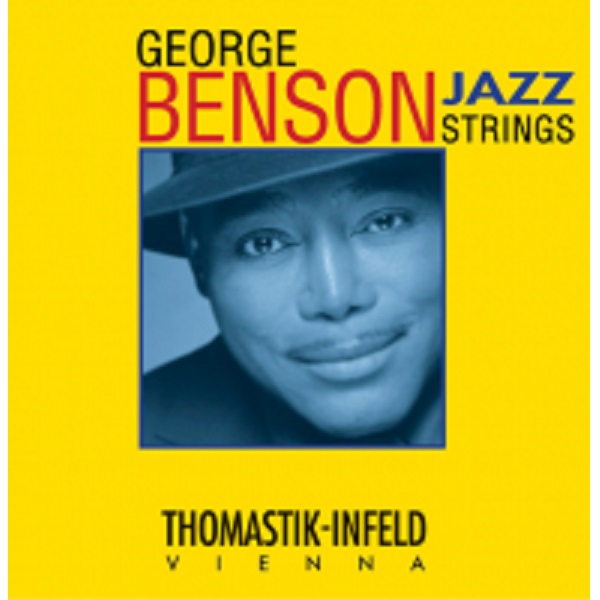 【メール便・送料無料・代引不可】【1セット】Thomastik-Infeld GR112 Nickel Round Wound George Benson シグネチャー エレキギター弦 12-53