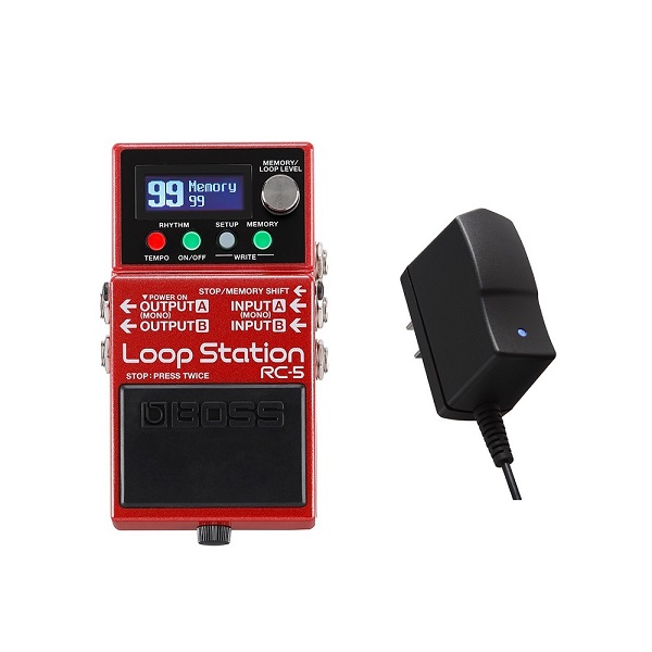 楽天市場】BOSS ボス RC-5 Loop Station ルーパー + FS-7 Dual Foot