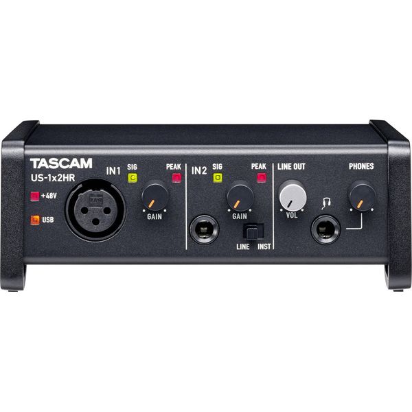 TASCAM タスカム US-1x2HR 1Mic USB オーディオ 2IN 2OUT