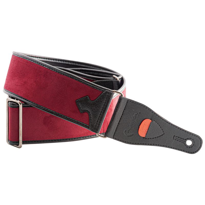 【ポイント5倍】【送料込】RightOn! STRAPS DIVINE Red ギター・ベース用ストラップ
