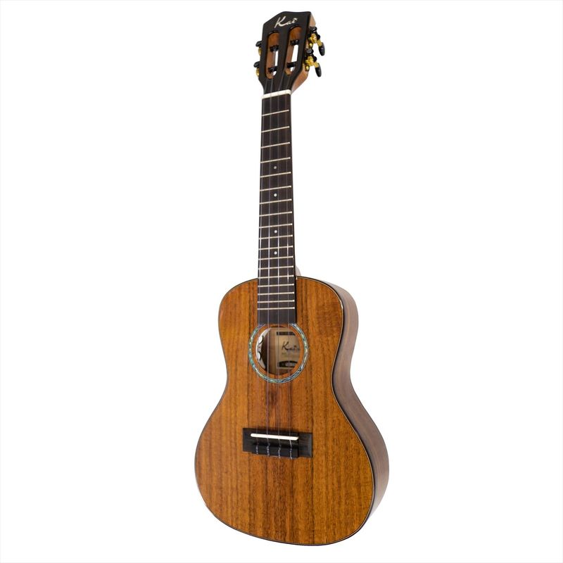 【送料込】【ギグバッグ付】Kai Ukulele KC-5000R/EQ 第2のサウンドホール搭載 コンサートウクレレ ピックアップ搭載 アカシア単板ボディ|愛曲楽器