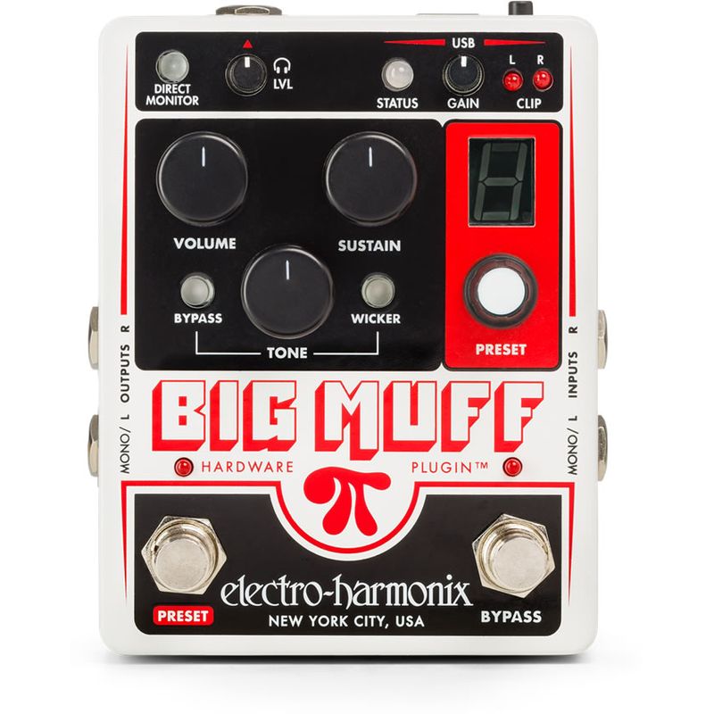 【送料込】 ELECTRO HARMONIX Big Muff Pi Hardware Plugin / DAW プラグイン【ポイント5倍】