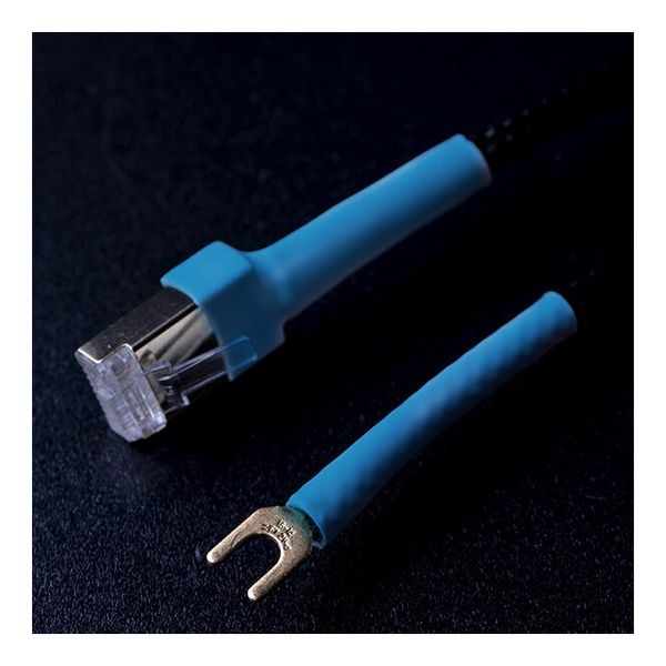 【メール便・送料無料・代引不可】KOJO TECHNOLOGY Clone2L アースケーブル 1.2m LANプラグ-Y型端子(M4推奨)