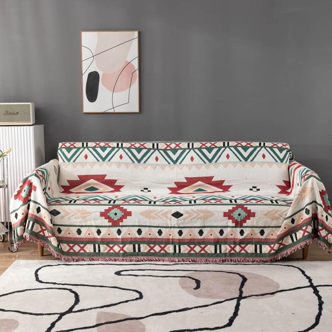 楽天市場】CHOZAN マルチカバー ソファーカバー 北欧 リバーシブル 多