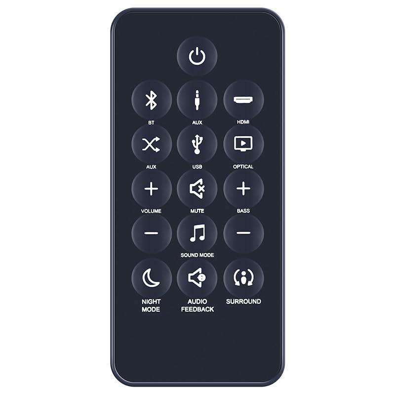 楽天市場】サウンドバーリモコン for JBL サウンドバースピーカー用