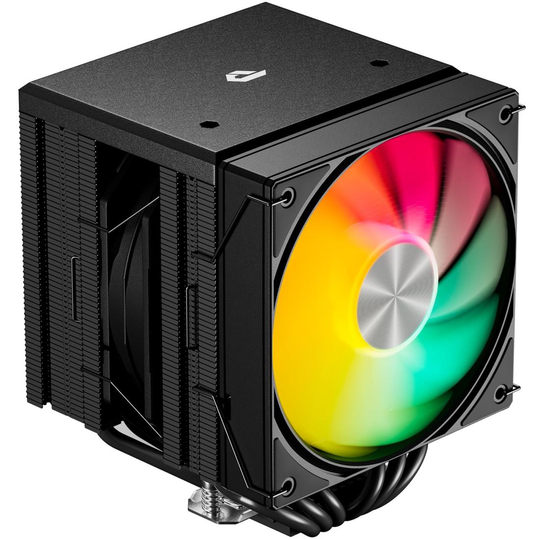 Novonest cpuクーラー 高性能デュアルタワー CPUクーラー 空冷 6本の銅製ヒートパイプ付き TDP 265W 2つ 120mm PWM 静音ファン搭載 ARGB CPUファン Intel LGA1700/1851/1200/115X対応 AMD AM4/AM5対応 エアクーラー「UE2KC6」