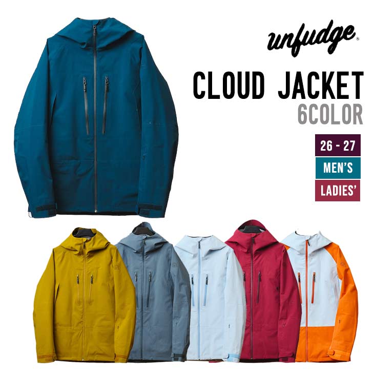 unfudge アンファッジ 26-27 CLOUD JACKET スノーボード ウェア メンズ レディース 43,230円