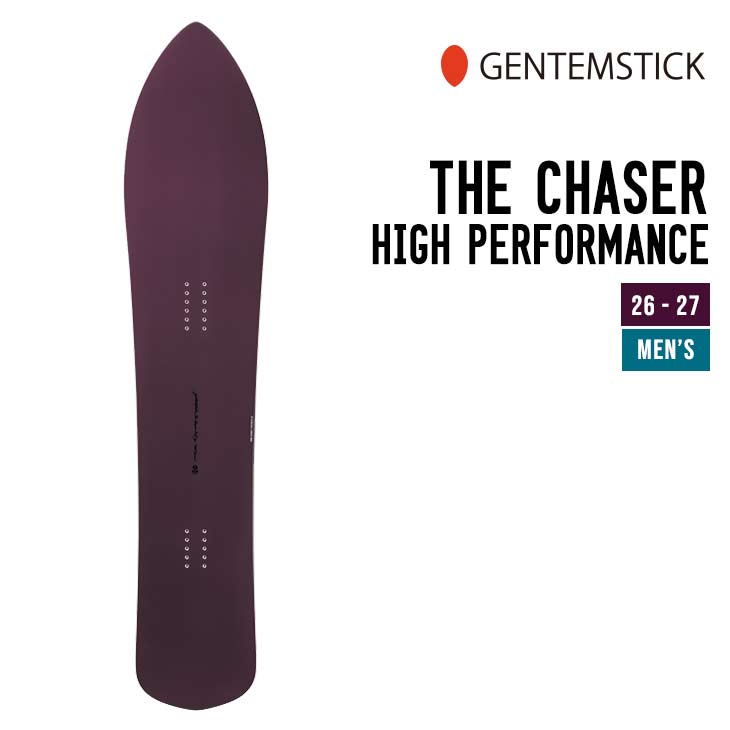 GENTEMSTICK ゲンテンスティック 26-27 THE CHASER HP  ザ 追っ手 御機嫌演奏 2026-2027 スノーボード メンズ