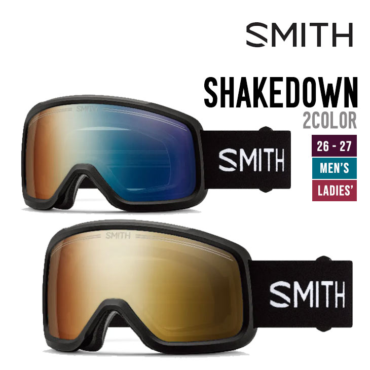SMITH スミス 26-27 SHAKEDOWN シェイクダウン ゴーグル 排他的権利付 スノーボード スキーの板