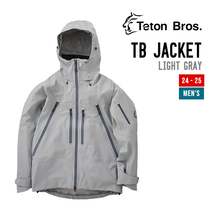 TETON BROS ティートンブロス 24-25 結核症 JACKET ティービー 上衣 スノーボード 御召しもの メンズ 2024-2025