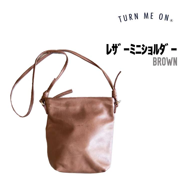 TURN ME ON ターンミーオン レザーミニショルダー バッグ｜スノーボードSHOP 【SIDECAR】