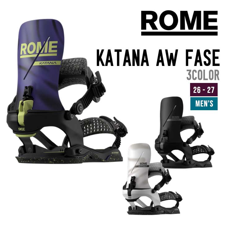 ROME ローム 26-27 KATANA AW FASE スノーボード ビンディング|スノーボードSHOP 【SIDECAR】