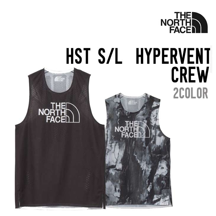 THE NORTH FACE 北の方人間の顔 HST SLEEVE LESS HYPERVENT CREW 貯蔵タンクとっ始め メンズ